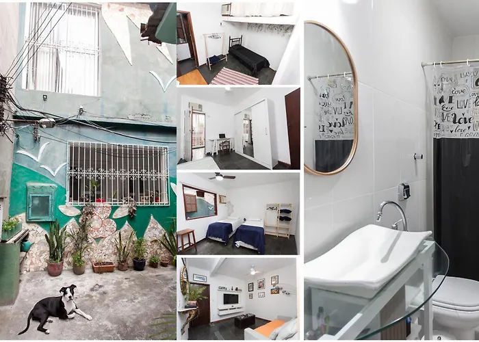 Espaço Sideral - Quartos com ar-condicionado, 5min Estádio Maracanã, 8min UERJ, shopping, 12min metrô, wi-fi 300mbp, ampla área comum com cozinha - prático e confortável Rio de Janeiro